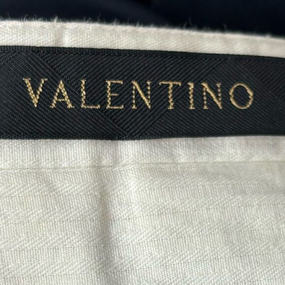 Valentino virgin wool pant suit in navy - Picture 15 of 16